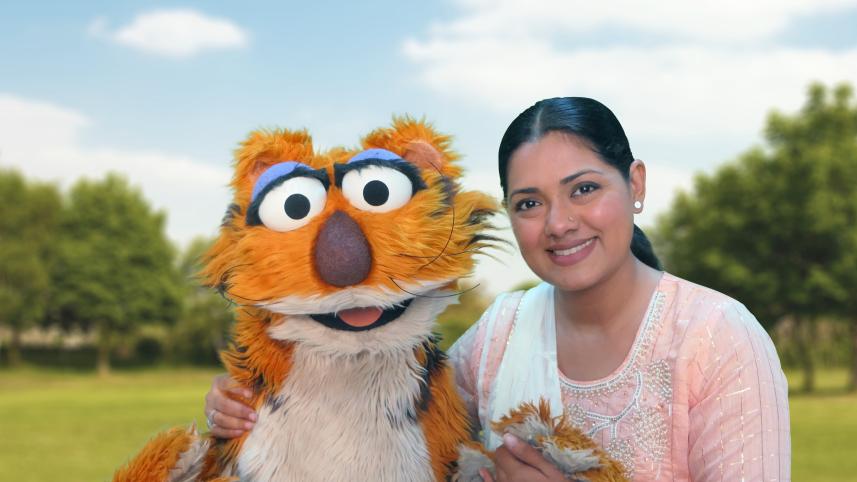  Halum and Tisha team up for Int'l Tiger Day