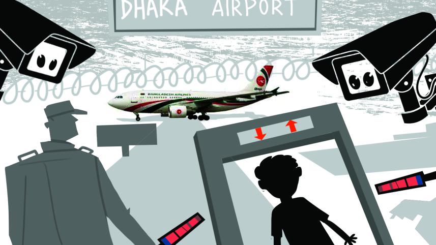 airport teminal, HSIA, Hazrat Shahjalal International Airport (HSIA), 12-year-old security breach, 5 layers of security breach, new terminal at Dhaka airport, Dhaka international airport, state of security at Dhaka airport,Biman Bangladesh, corruption, mi