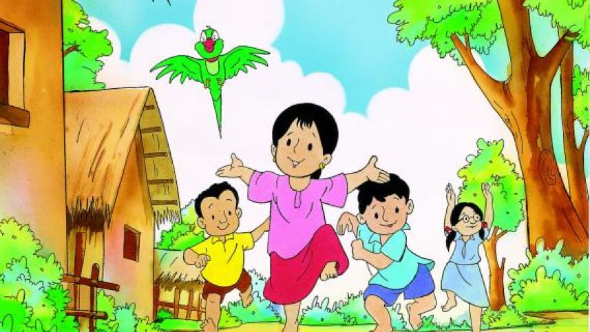 Meena cartoon