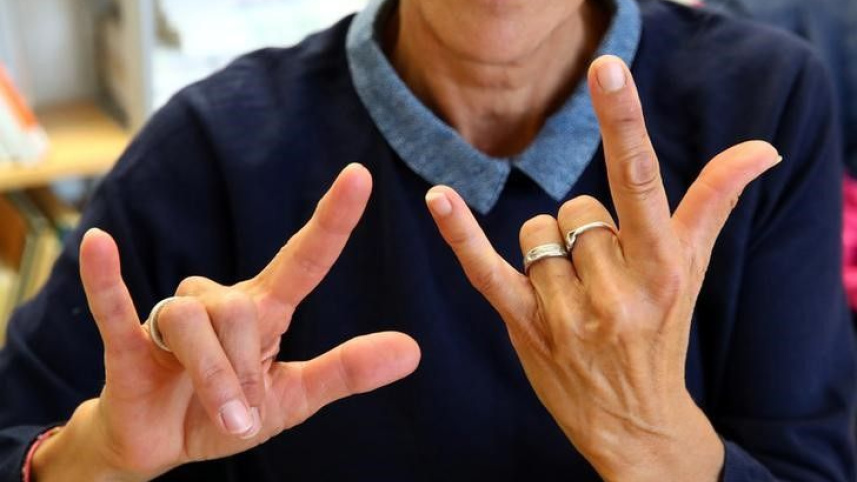 Sign language