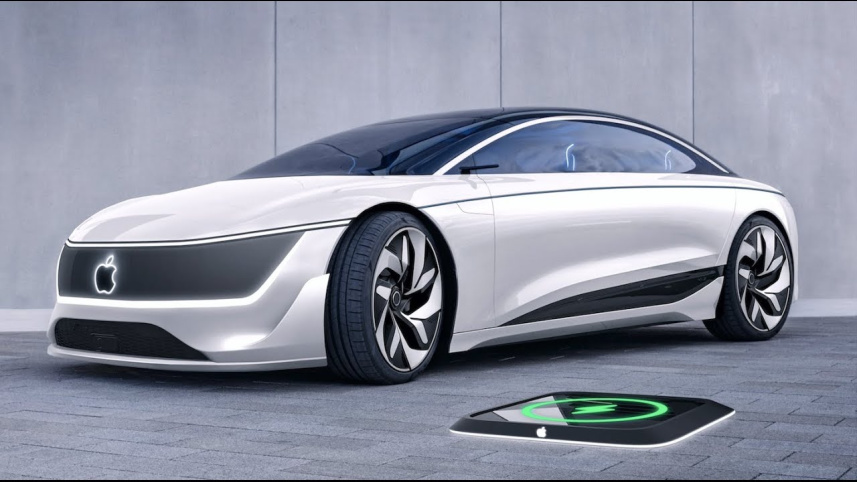 Apple car fan design