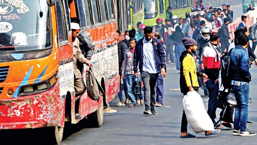 Walking on streets of Dhaka
