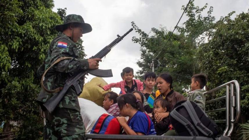 Civil War in Myanma