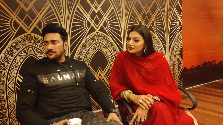 Ananta Jalil, Barsha spend time at The Daily Star