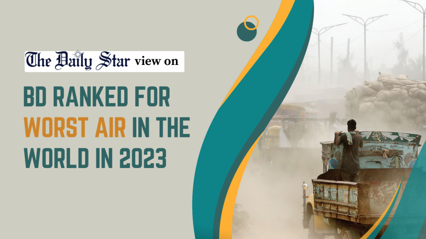 Bangladesh ranked for worst air in the world 2023