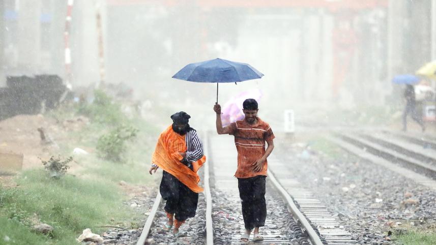 Palash Khan, rain 