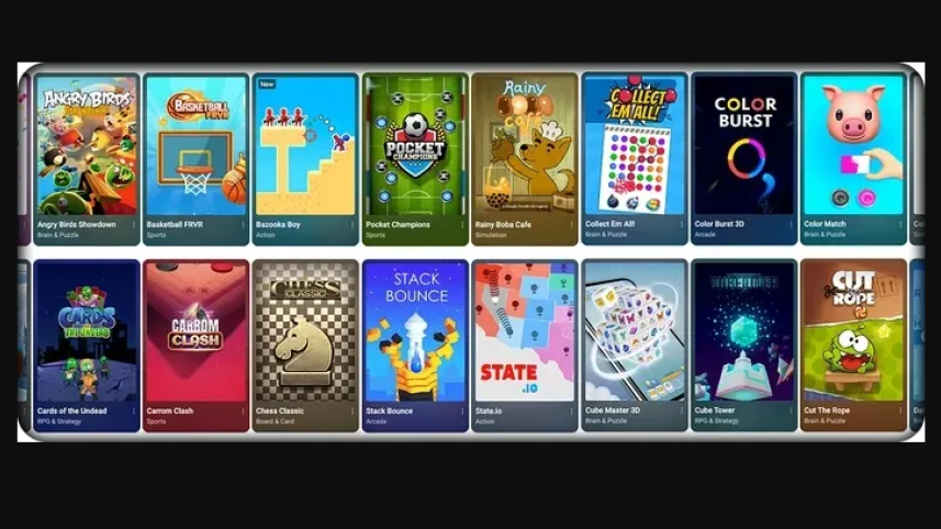 YouTube Playables