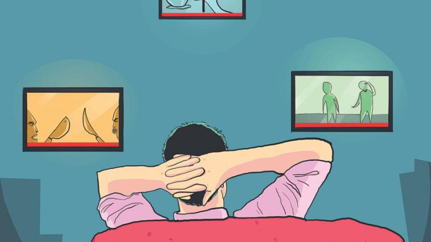 Television thrives amidst internet outage: Can it keep its viewers? 