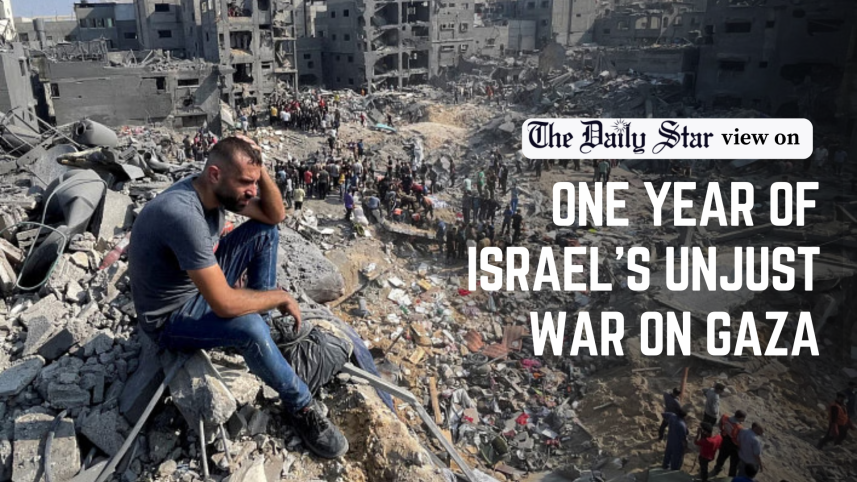 one year of israels attacks on gaza