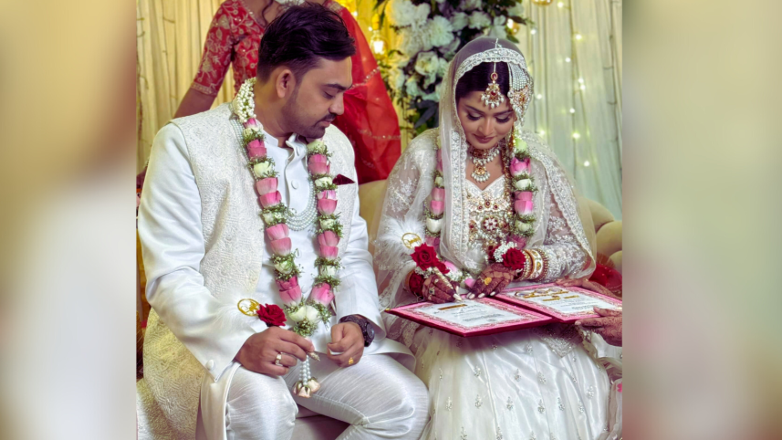Shirin Shila ties the knot in a private ceremony