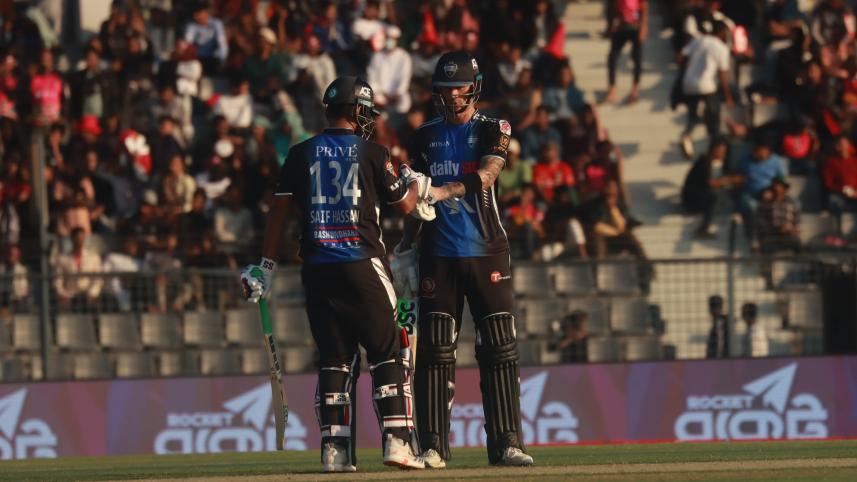 Saif Hassan, Alex Hales