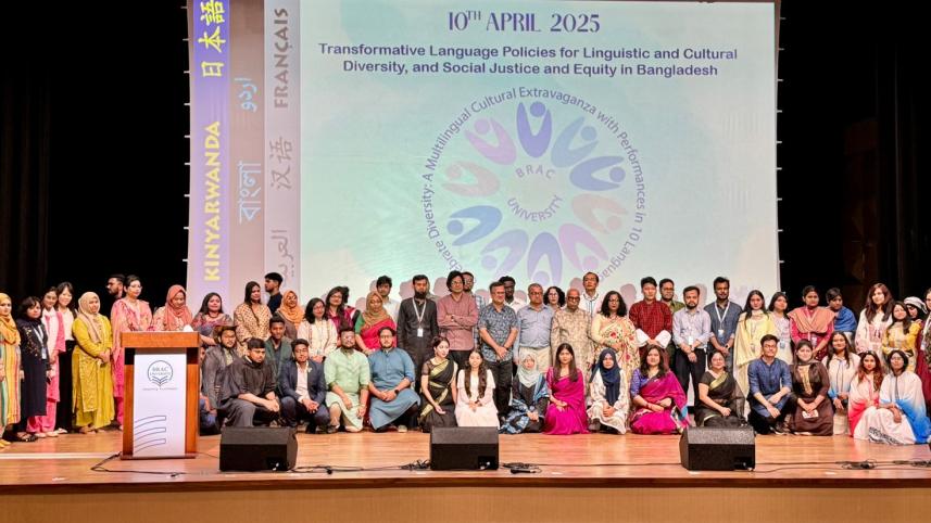 Student performers at the seminar