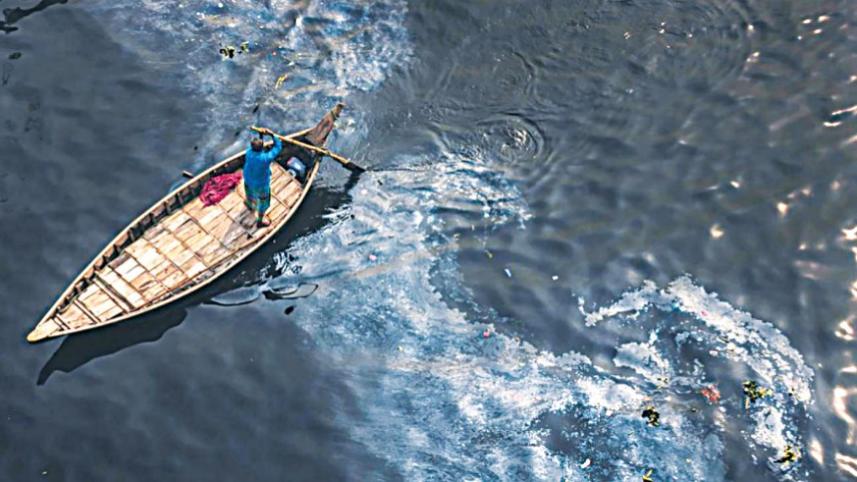 Buriganga River pollution