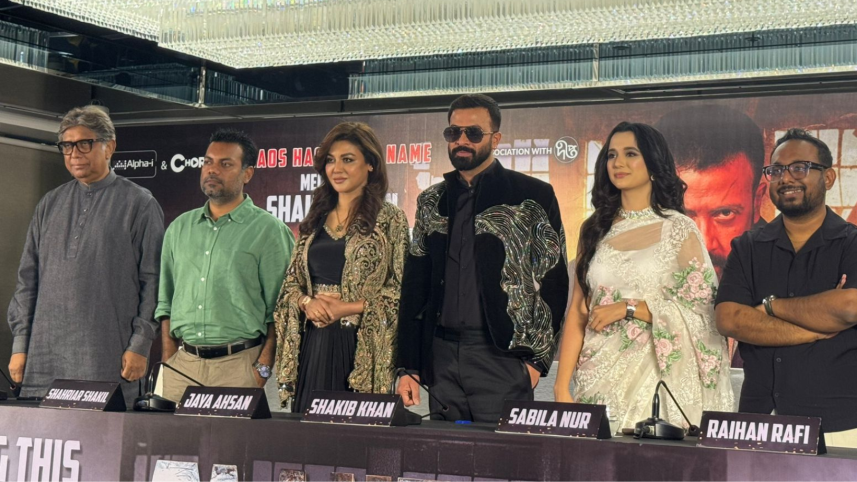 ‘Taandob’ is the best film of your career: Shakib Khan to Rafi 