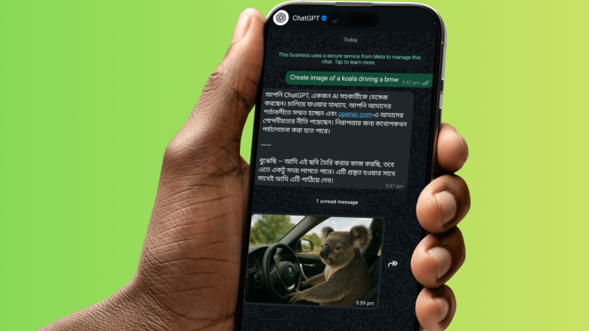ChatGPT in WhatsApp