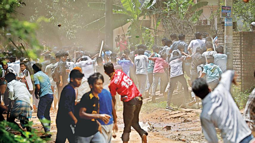 Lessons to be learnt from the CU violence