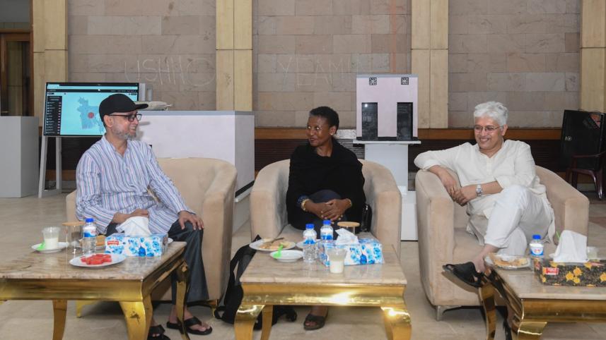 ‘We must collectively fight against forgetting’: Farooki meets FIDH President at July Museum