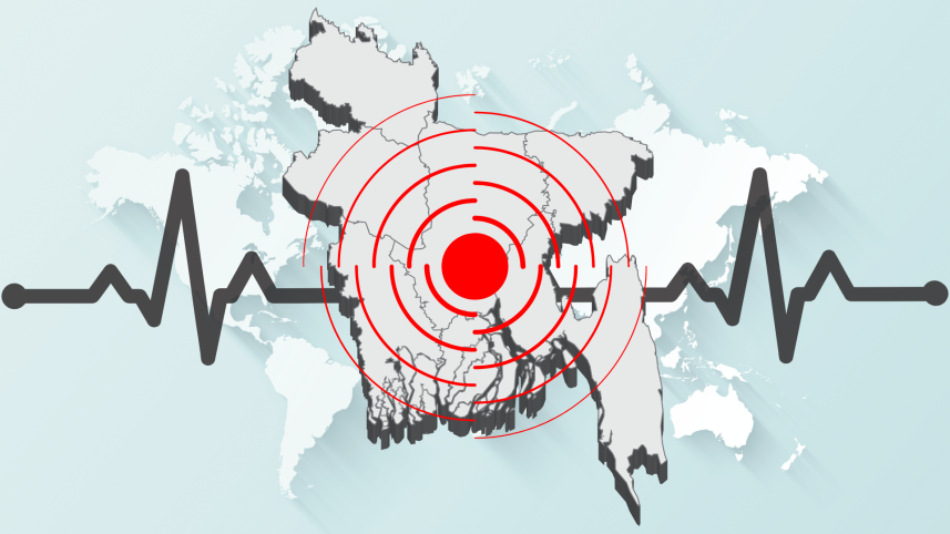 Earthquake fear in Bangladesh