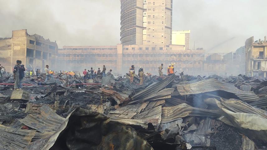 Bangabazar fire