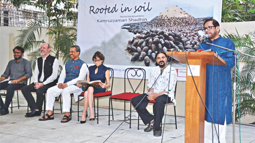 Rooted in soil