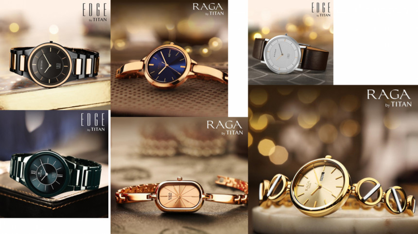 Titan s Edge and Raga range gets new models to entice watch aficionados The Daily Star