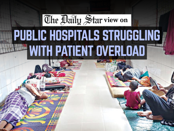 Overcrowding at public hospitals