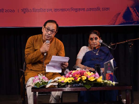 Ferdousi Mazumder reflects on life beyond the stage at ‘Anuswar Sanglap 4’ 