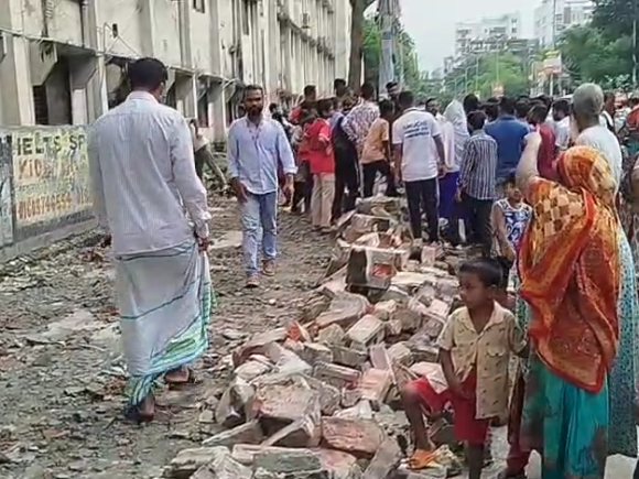 Mirpur college wall collapse deaths