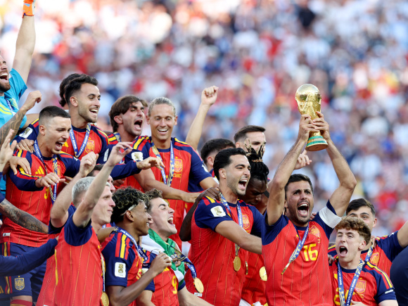 Spain number one in FIFA rankings