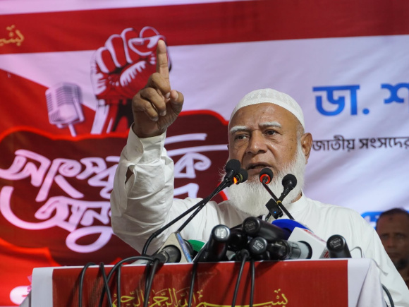 Jamaat chief demands justice for July killings