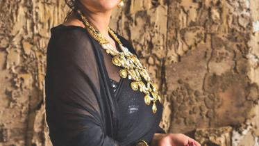 Actress Aupee Karim