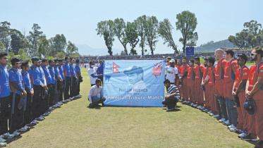 Cricketers from Nepal and Australia.jpg