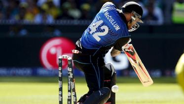 New Zealand's captain Brendon McCullum