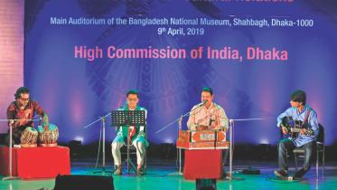 An evening of music, dance and  recitation by ICCR scholars