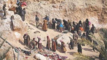 IS HIDEOUT IN SYRIA