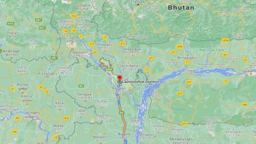 Lalmonirhat map