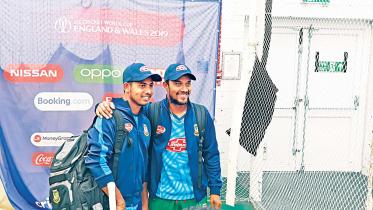 Mossaddek Hossain and Sabbir Rahman ready to play india warm up