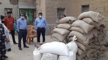 Relief rice seized