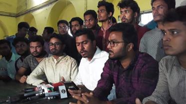 Dhaka University Central Students’ Union (Ducsu) Vice President Nurul Haque Nur 