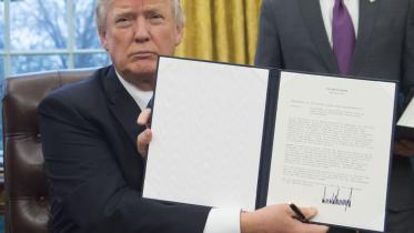 US President Donald Trump