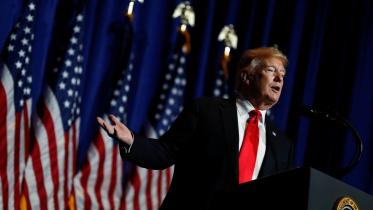 US President Donald Trump