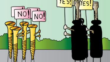 Yes No vote