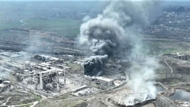 Azovstal steelworks, in Mariupol