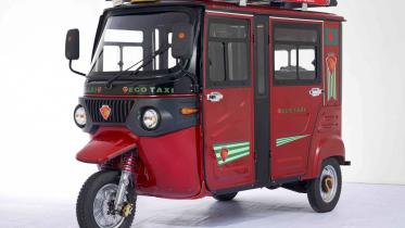 The Baagh Eco Taxi is the first electric three-wheeler to get approval from BRTA to run on the streets of Dhaka.
