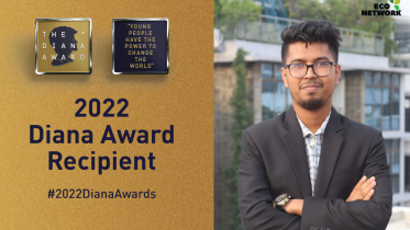 Shamim A Mridha’s Eco-Network wins the Diana Award 