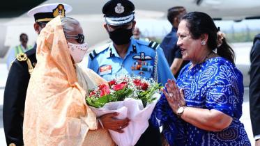 India rolled out the red carpet to welcome Sheikh Hasina