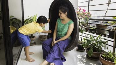 Mother and Son 
