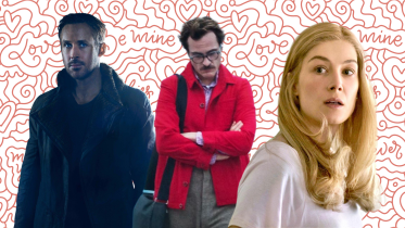 Collage of characters from Her, Blade Runner 2049 and Gone Girl