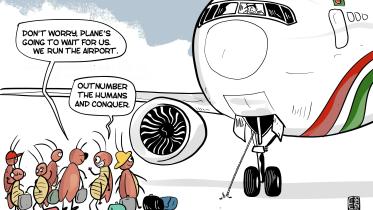 Dhaka airport: A tale of grime and punishment