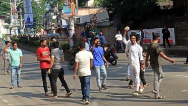 BNP men, police clash in several areas of Sylhet city